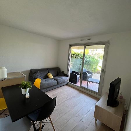 Appartement 2 Pieces En Rez De Jardin Avec Parking Et Piscine Villeneuve-Loubet Eksteriør billede