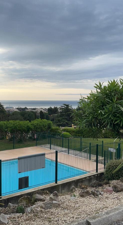 Appartement 2 Pieces En Rez De Jardin Avec Parking Et Piscine Villeneuve-Loubet Eksteriør billede